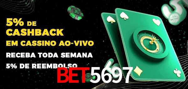 Promoções do cassino ao Vivo BET5697